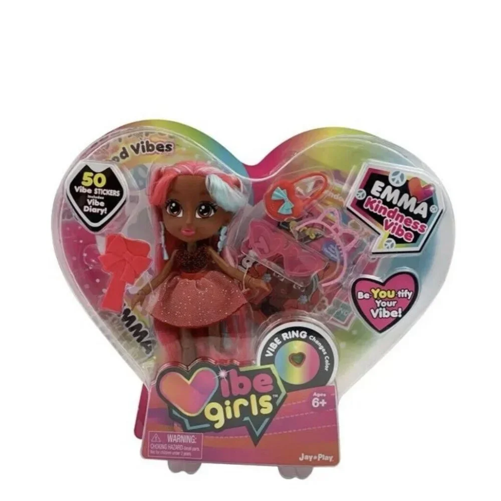 Vibe Girls Emma Doll Including 50 Stickers and kindness Vibe Diary *NEW*
